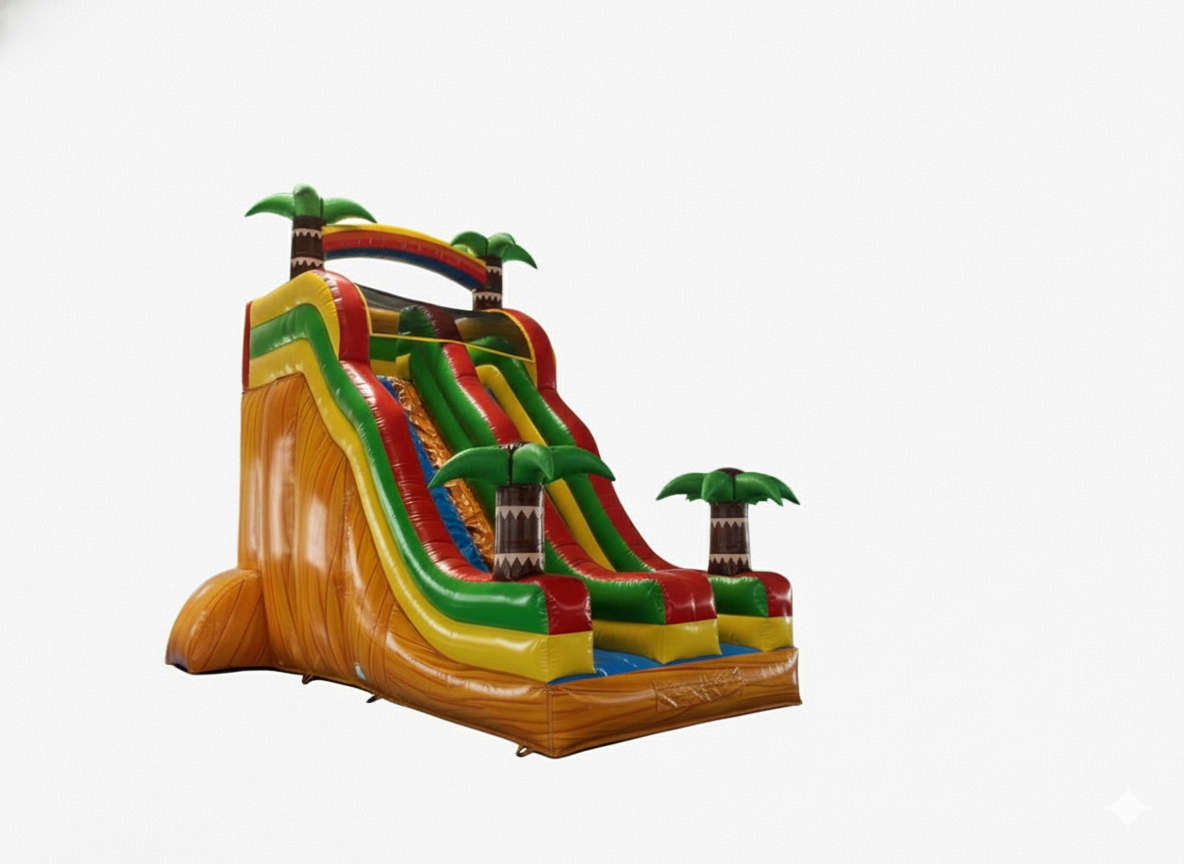 Tropical 18' Wet/Dry Slide